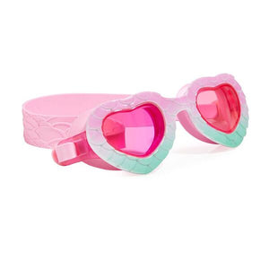 Mermaid In The Shade Swim Goggles, Mint/Pink